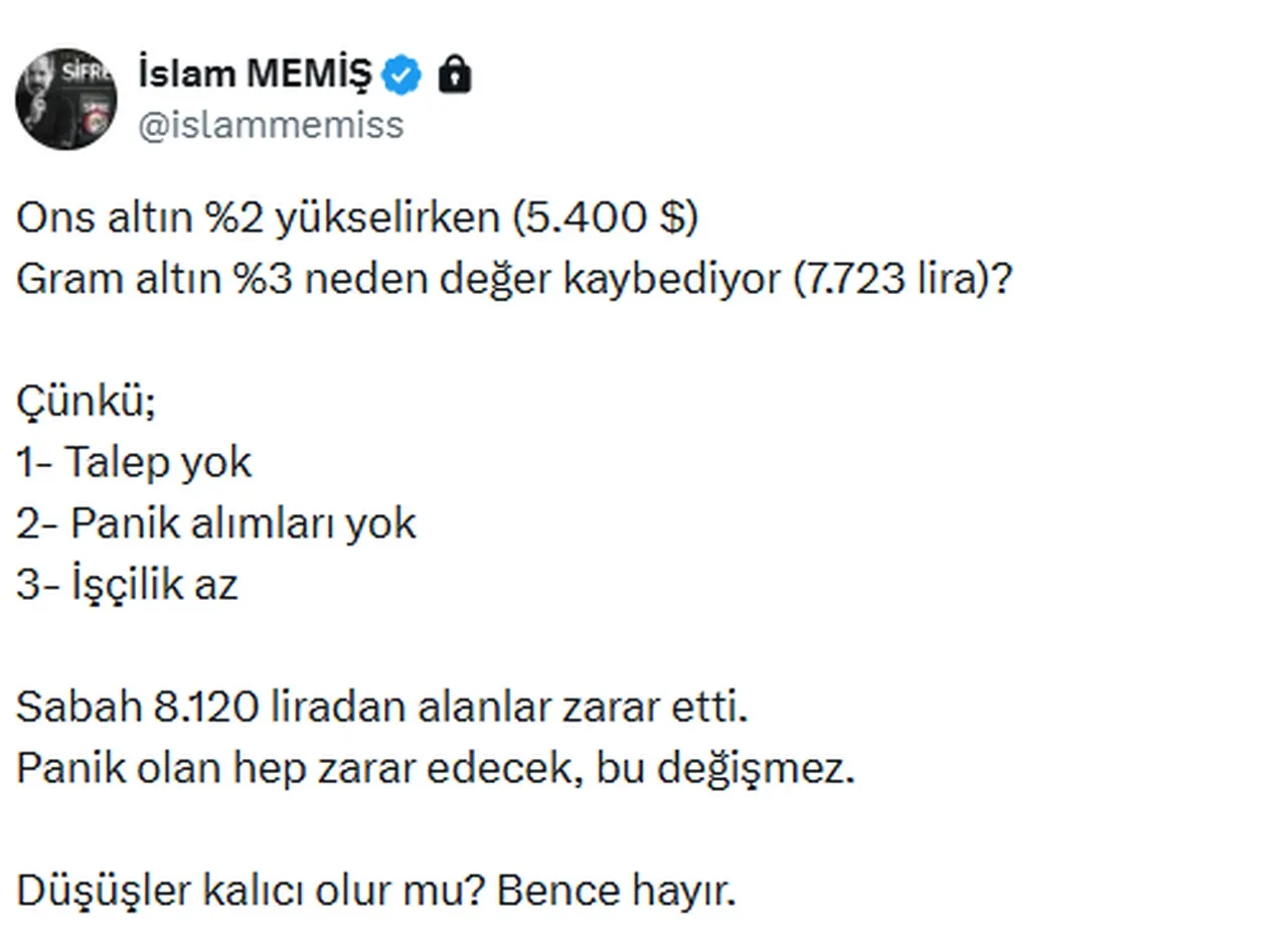 Savaş çıktı, altın çakıldı! Altın fiyatları neden düşüyor?