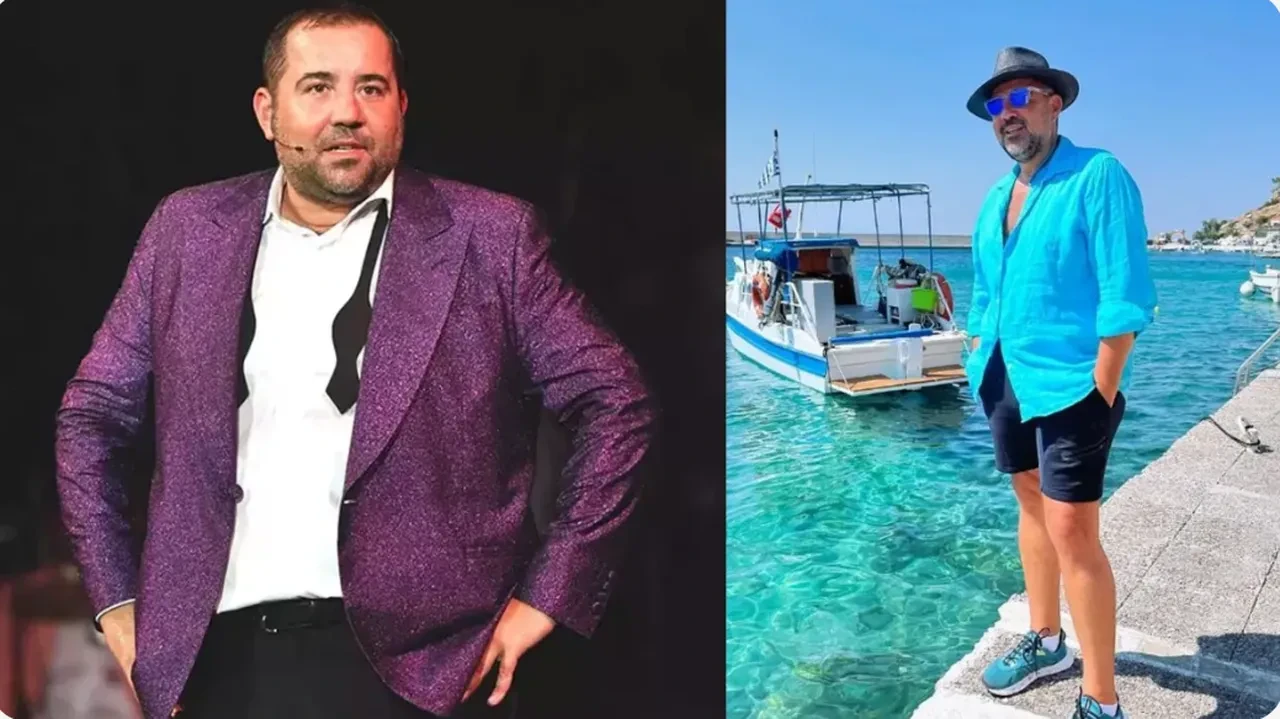 6 ayda 30 kilo veren Ata Demirer tatilde yediklerini paylaştı 