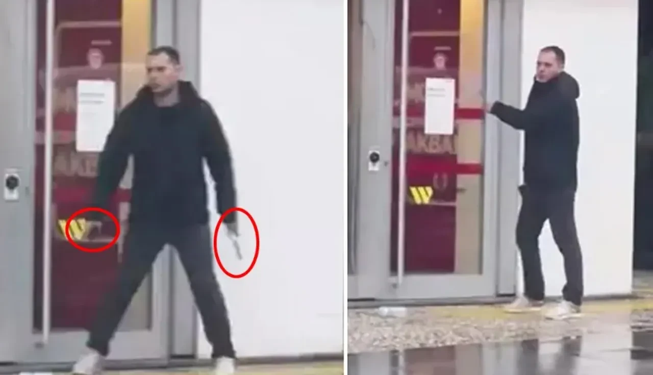 Beşiktaş'ta banka soygunu girişimi! Yüzünü bile gizlemedi