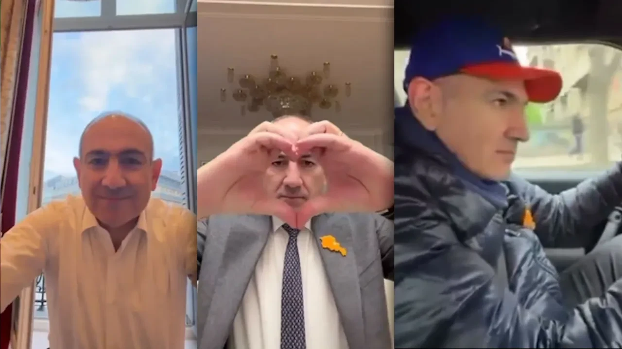 Ermenistan Başbakanı Paşinyan videolarıyla sosyal medyayı sallıyor!