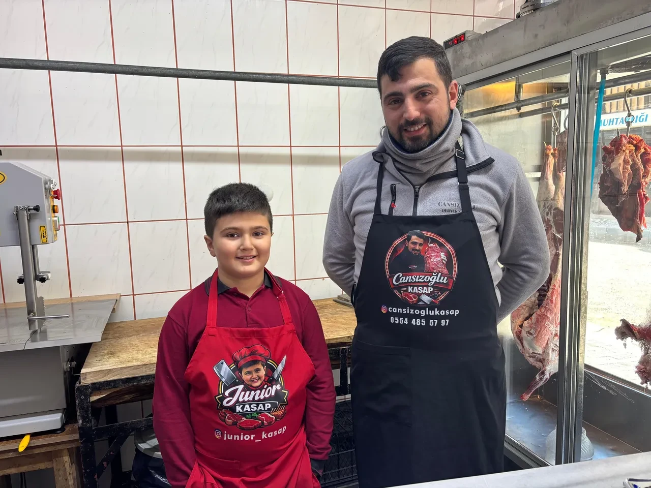 Küçük yaşta büyük ustalık: 10 yaşındaki ‘Junior Kasap’ ilgi odağı