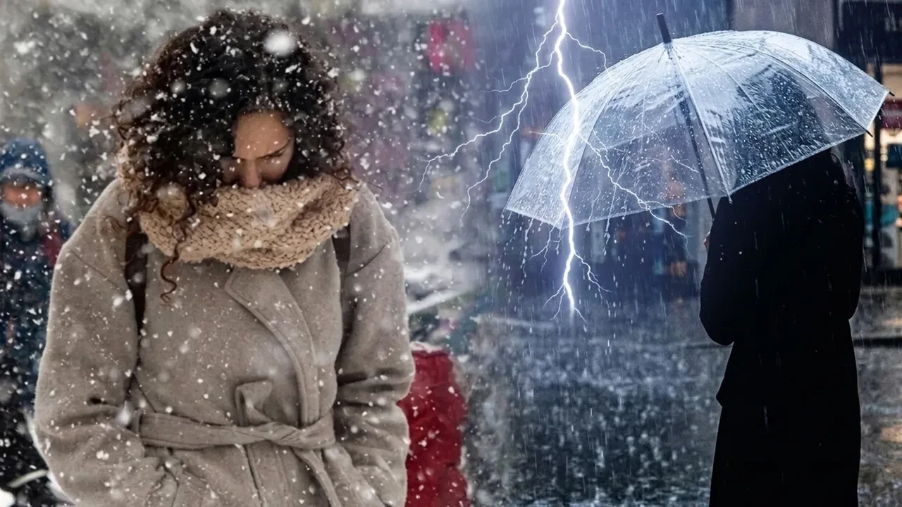 Meteoroloji uzmanından kritik uyarı! Kuvvetli sağanak ve kar yağışı 3 gün boyunca devam edecek