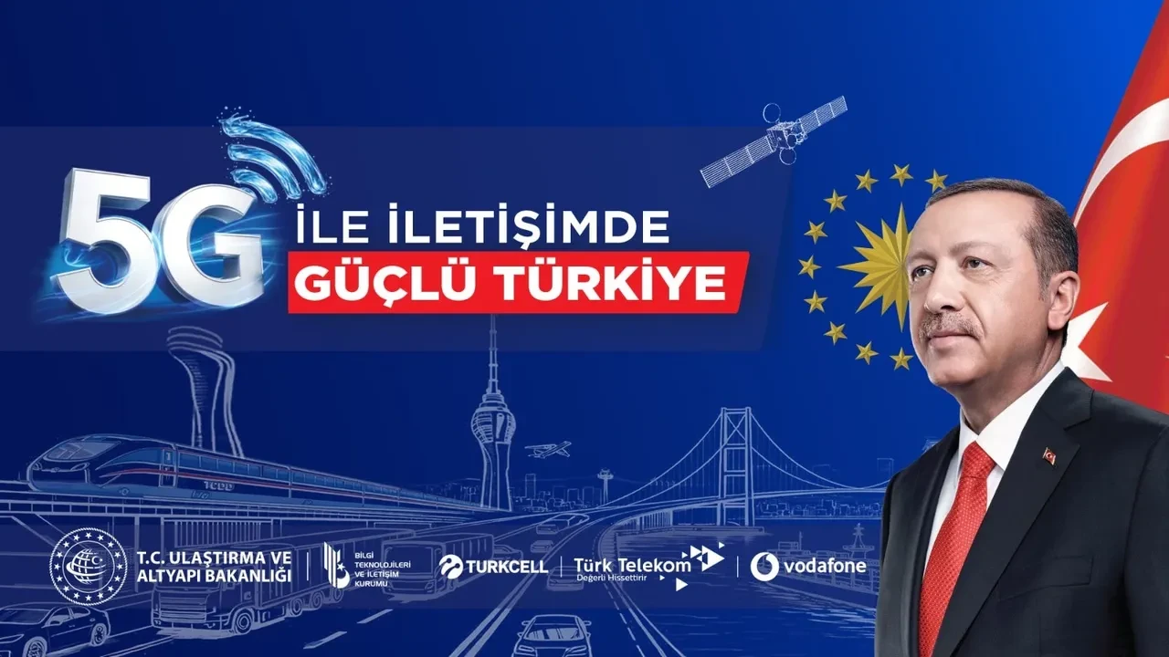 Türkiye'de 5G dönemi yarın resmen başlıyor! Cumhurbaşkanı Erdoğan ilan edecek