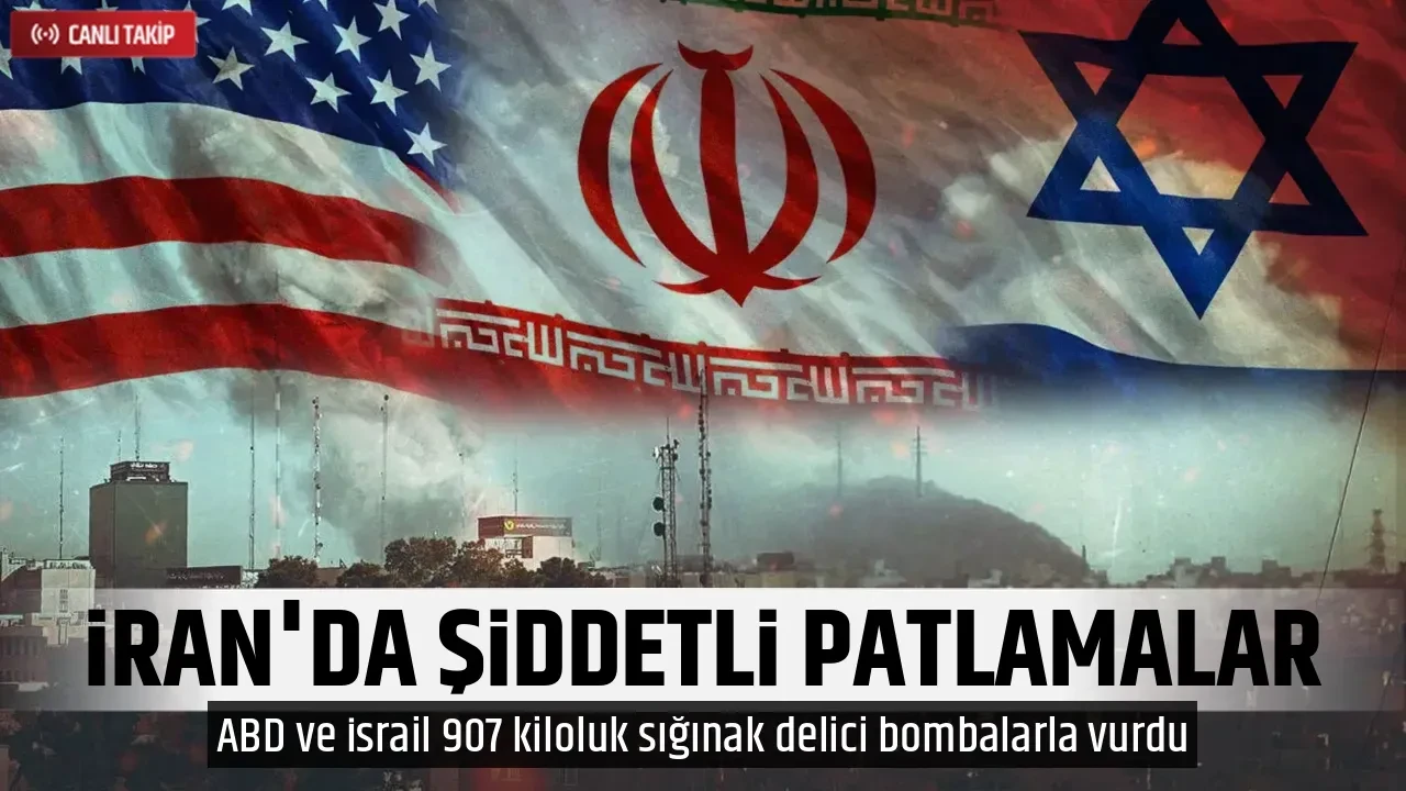 İRAN'DA ŞİDDETLİ PATLAMALAR