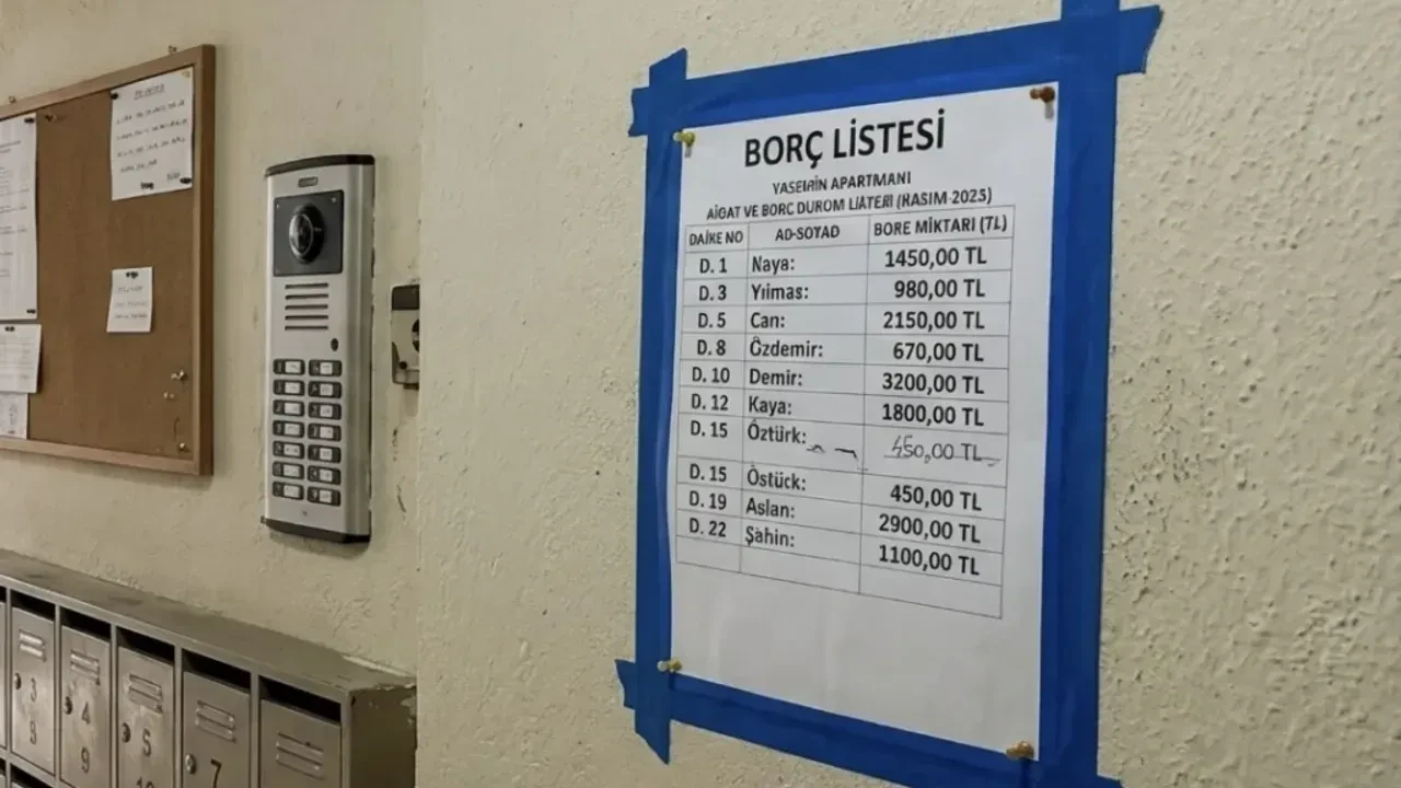 Apartmanlarda yeni dönem! Borç listesi tarih oluyor