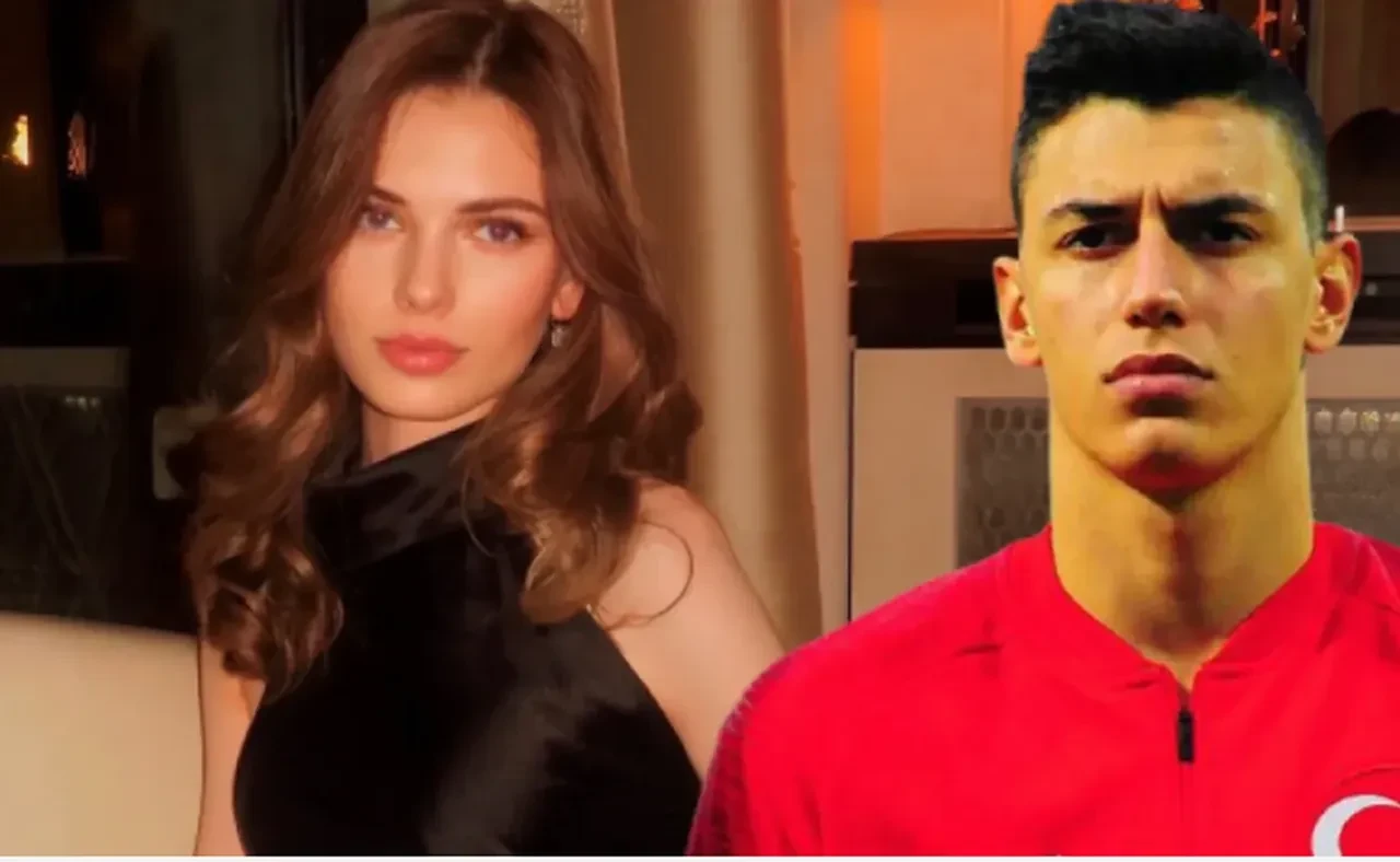 Futbolcu Berke Özer'in dileği gerçek oldu! Sevgilisi bıçağın ucuyla elma yedirdiği bir fotoğraf paylaştı