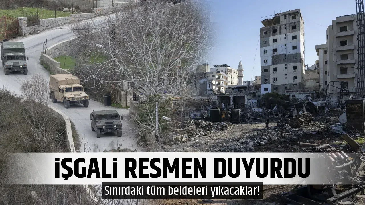 İŞGALİ RESMEN DUYURDU