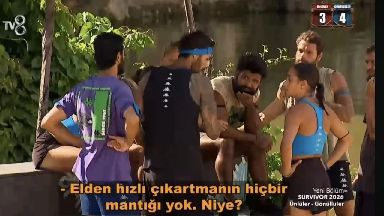 Survivor 2026’da Timsah şoku! O görüntüler izleyicileri ikiye böldü!