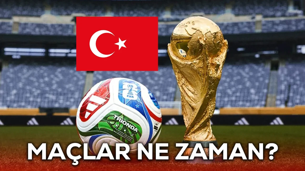 Türkiye'nin Dünya Kupası maçları ne zaman? Dünya Kupası grubu ve maç tarihleri belli oldu