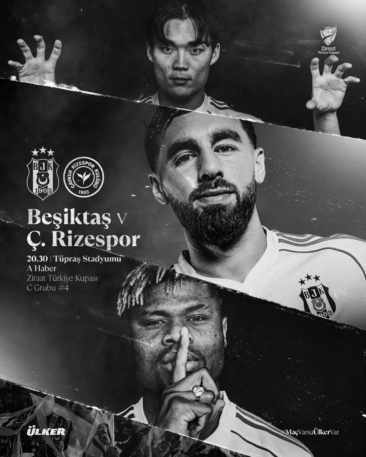 Beşiktaş-Çaykur Rizespor | ZİRAAT TÜRKİYE KUPASI CANLI MAÇ ANLATIMI