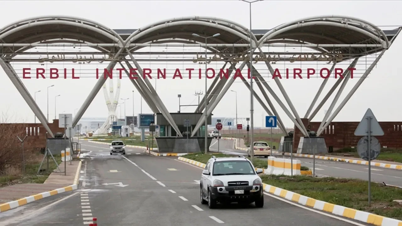 Erbil’de havalimanına İHA'lı saldırı! Yaralılar var