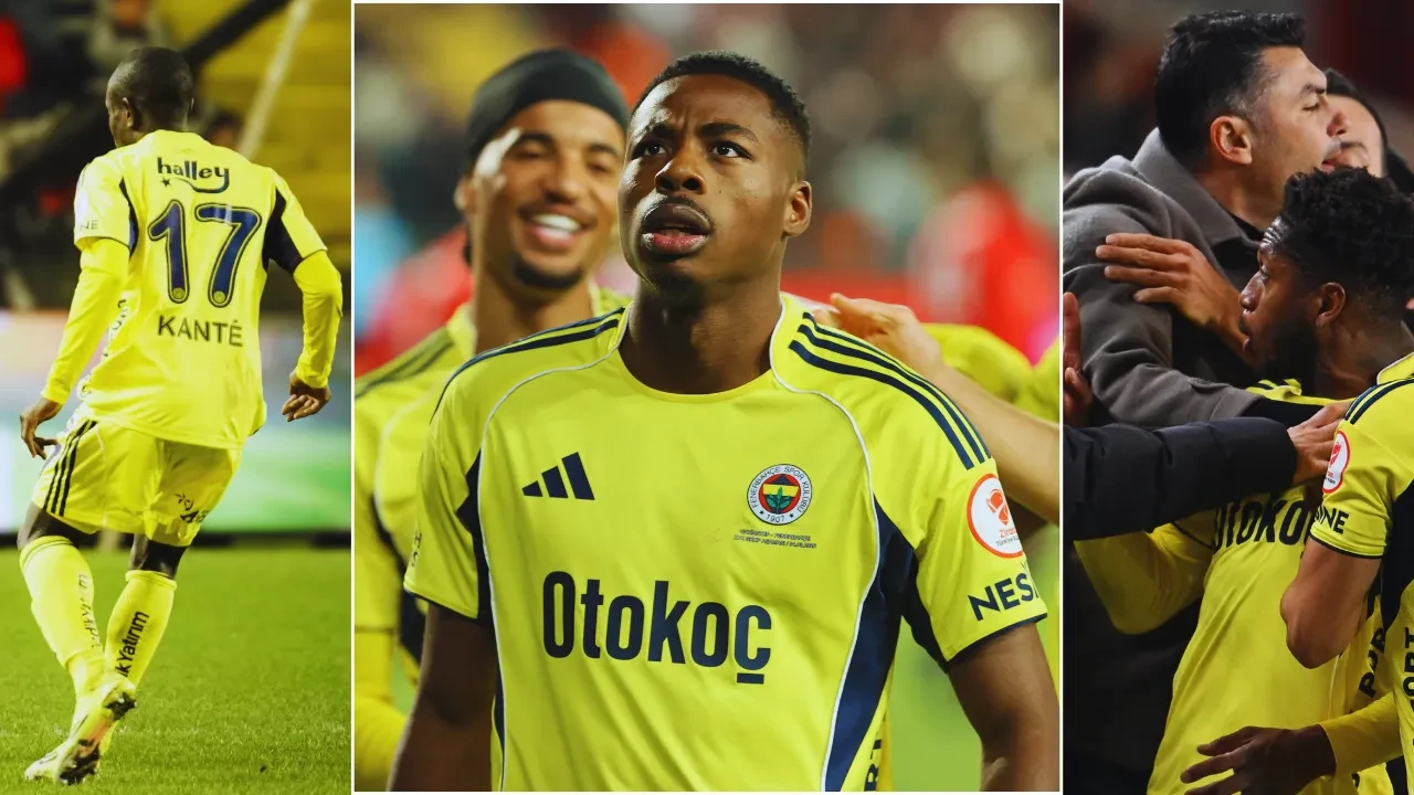 Fenerbahçe Gaziantep FK deplasmanında kazanarak turladı: Ziraat Türkiye Kupası'nda son 8 heyecanı!