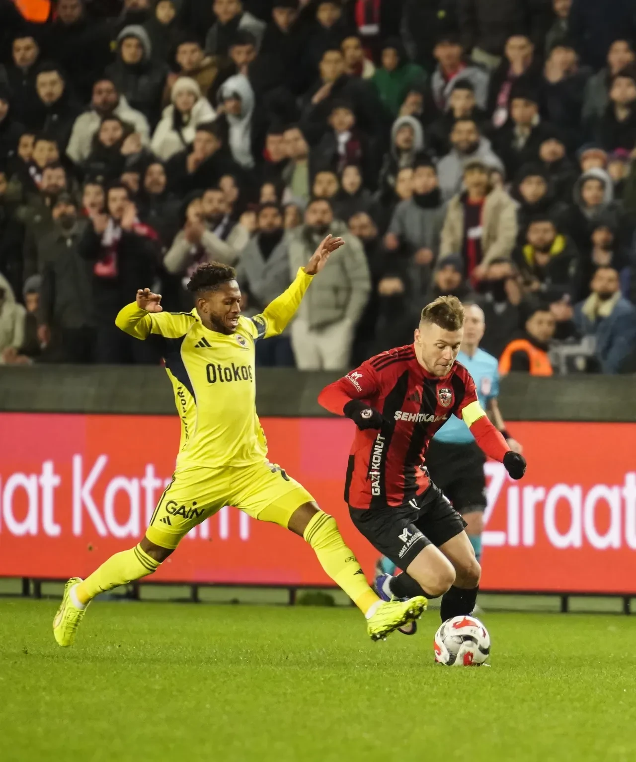 Fenerbahçe Gaziantep FK deplasmanında kazanarak turladı: Ziraat Türkiye Kupası'nda son 8 heyecanı!