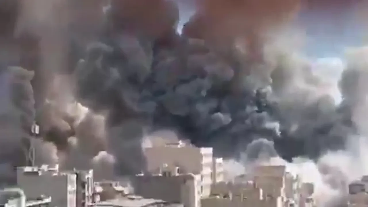 Tahran yoğun bombardıman altında!