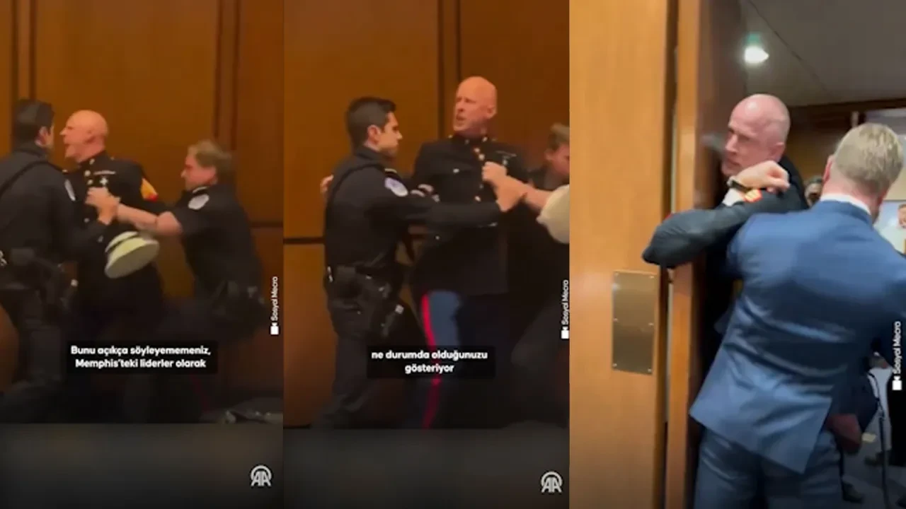 ABD Kongre binasında eski askerden protesto: İsrail için ölmek istemiyoruz