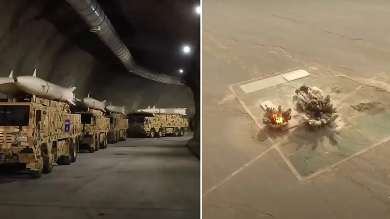 ABD ve İsrail gözünü yeraltına dikti! İran'ın "füze şehirleri" hedef alındı