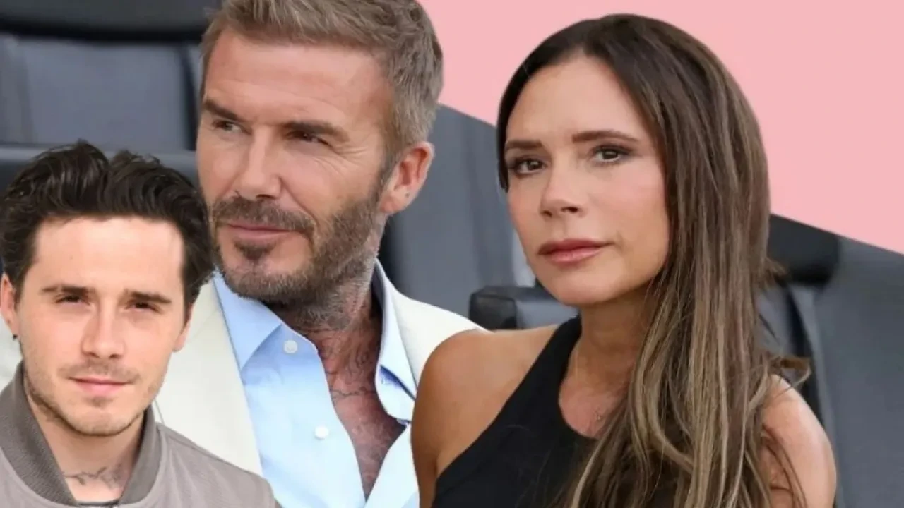 David Beckham ile Victoria Beckham küslüğe daha fazla dayanamadı! Brooklyn Beckham'ın doğum gününü