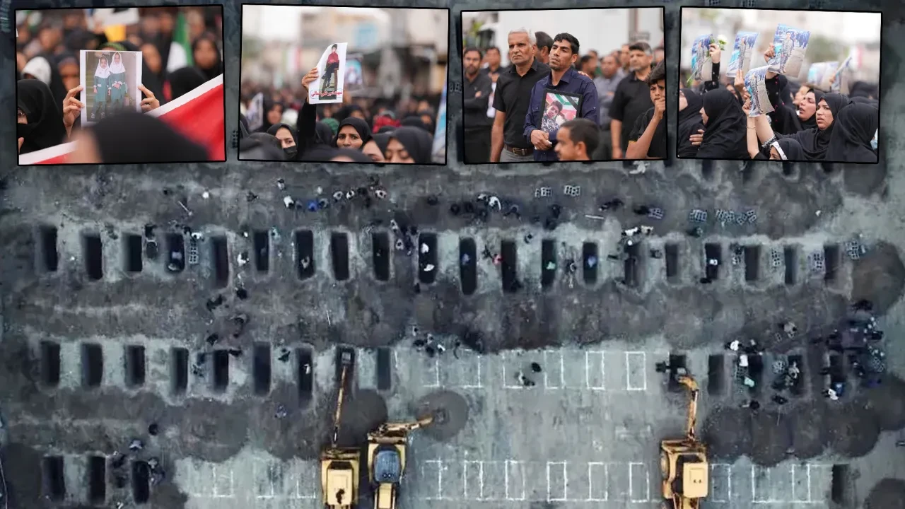 İran'daki okul ABD ve İsrail tarafından 40 dakika arayla iki kez bombalandı