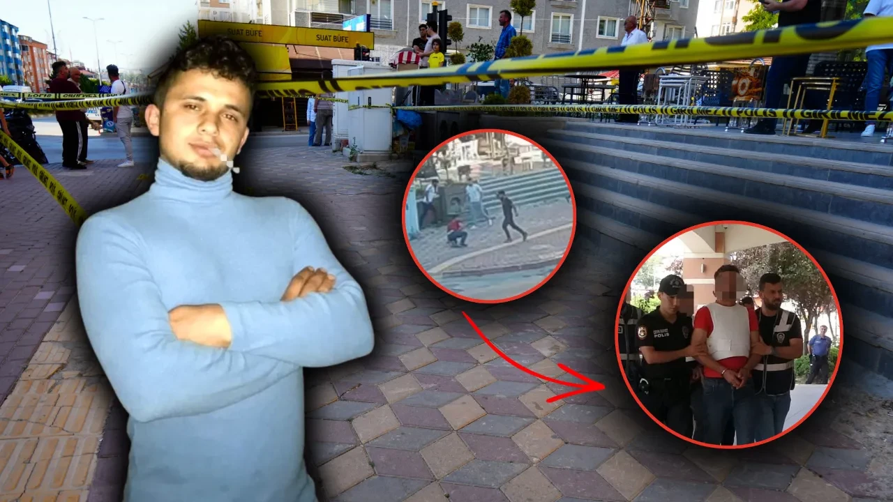 Kavga cinayetle bitti! Görüntüler ortaya çıktı