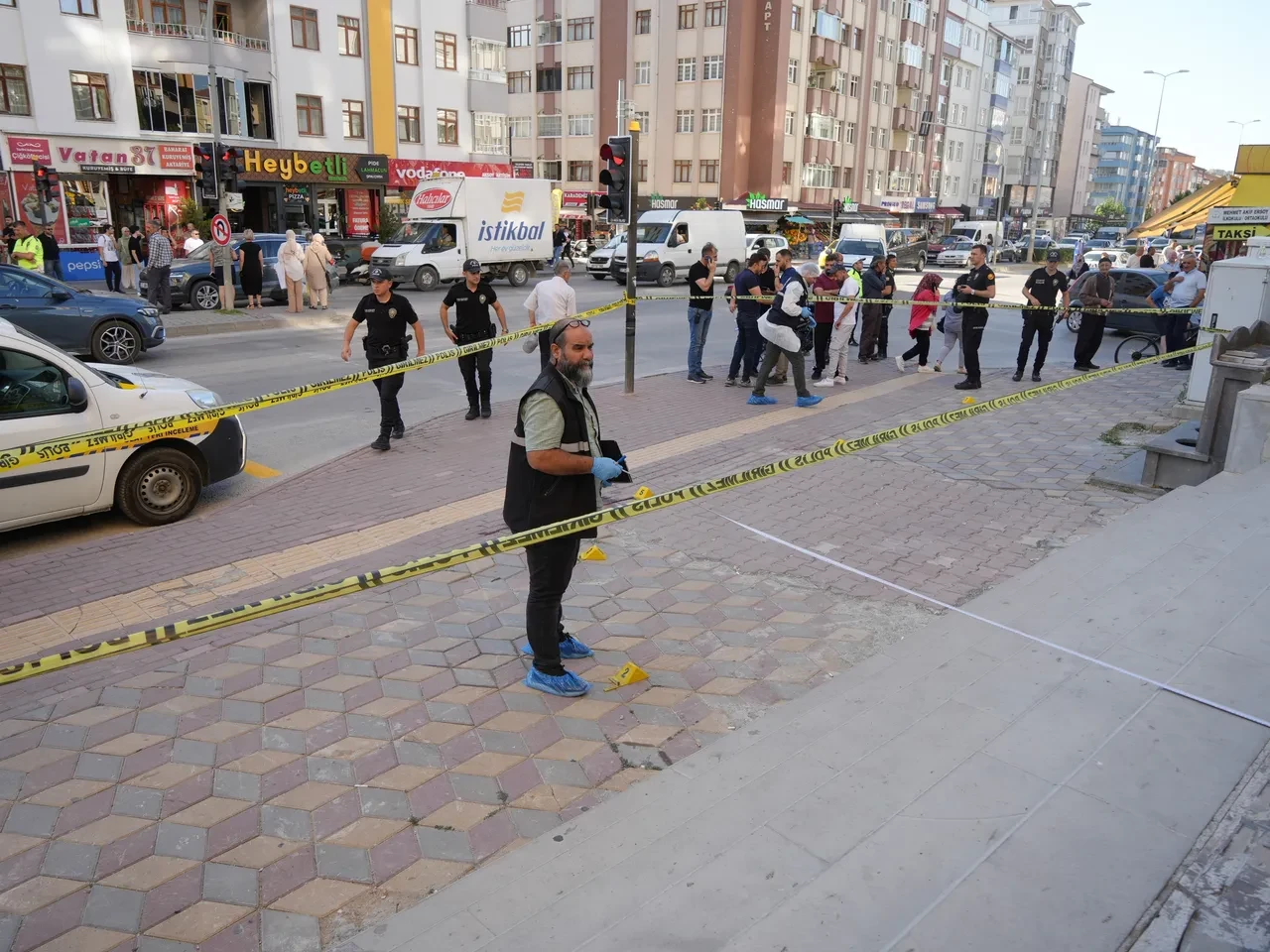 Kavga cinayetle bitti! Görüntüler ortaya çıktı