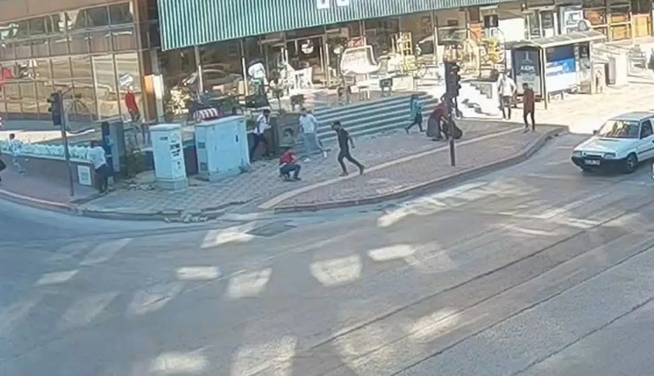 Kavga cinayetle bitti! Görüntüler ortaya çıktı