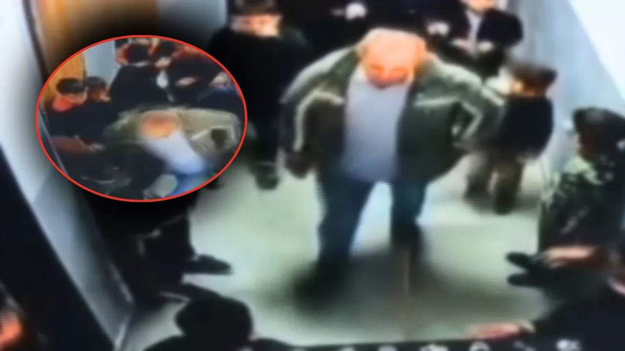 Okulda dehşet: Çocuğuna kartopu atan öğrenciyi koridorda darp etti!