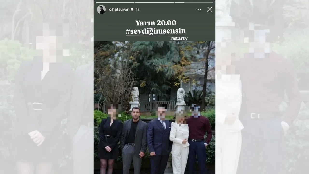 Sevdiğim Sensin’in Tahir’inden esprili set paylaşımı! Cihat Süvarioğlu’ndan güldüren anlar