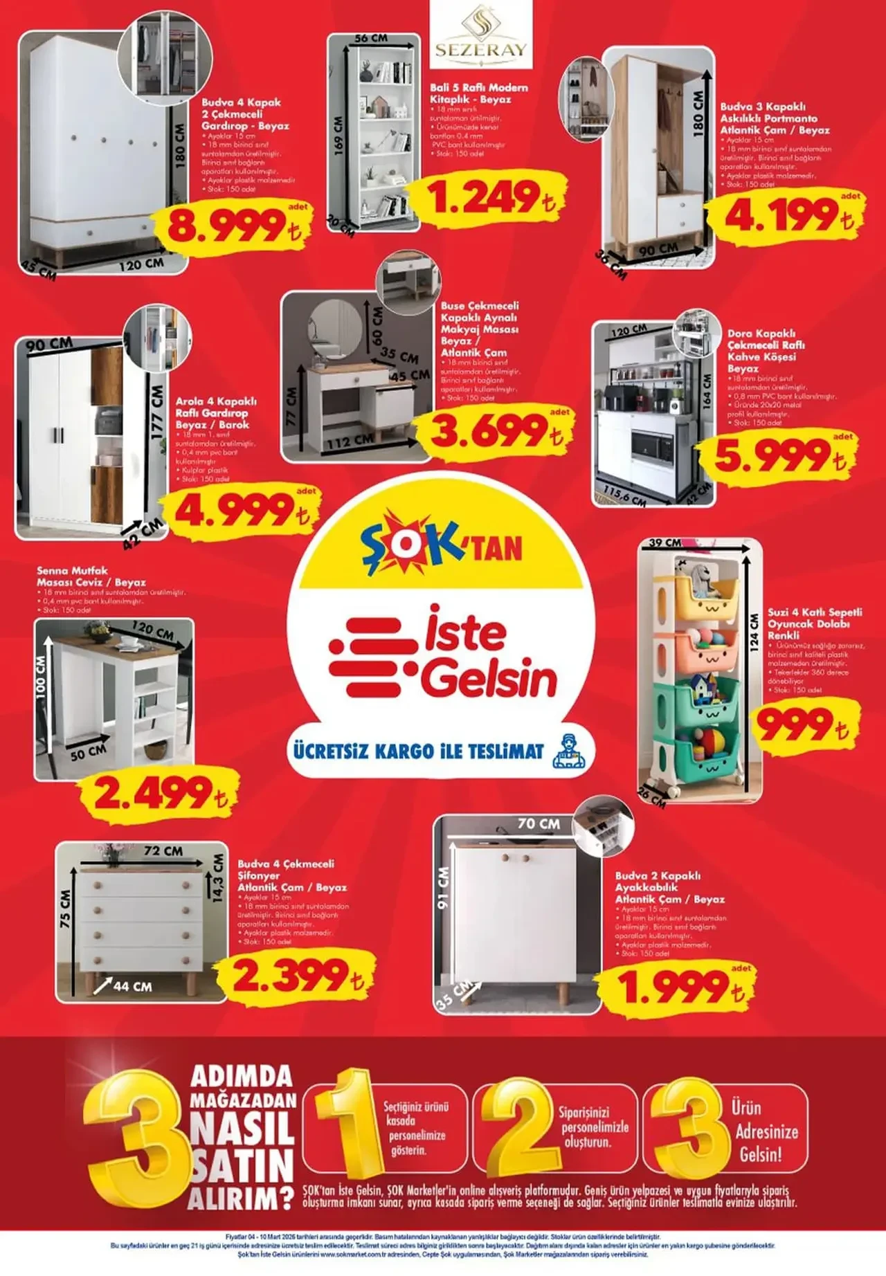 ŞOK 7-10 Mart aktüel ürünler kataloğu 2026! Banyo ürünleri, tadilat malzemeleri, merdiven ve boya çeşitleri geliyor 