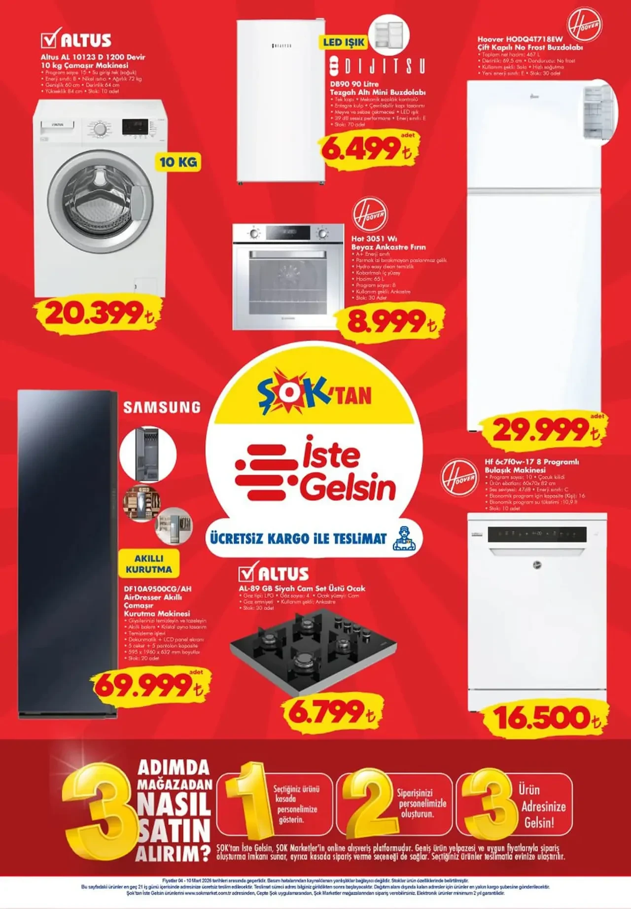 ŞOK 7-10 Mart aktüel ürünler kataloğu 2026! Banyo ürünleri, tadilat malzemeleri, merdiven ve boya çeşitleri geliyor 