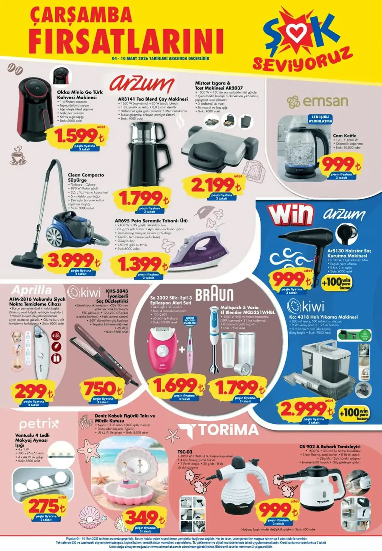 ŞOK 7-10 Mart aktüel ürünler kataloğu 2026! Banyo ürünleri, tadilat malzemeleri, merdiven ve boya çeşitleri geliyor 