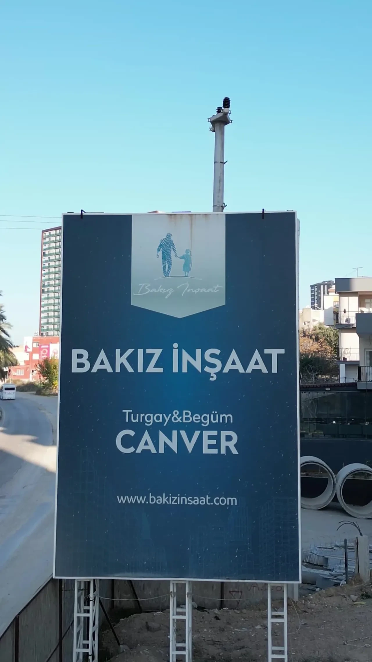 Turgay Canver ve Begüm Canver'in sahibi olduğu Bakız İnşaat, alt yapının önemini bir kez daha gösterdi