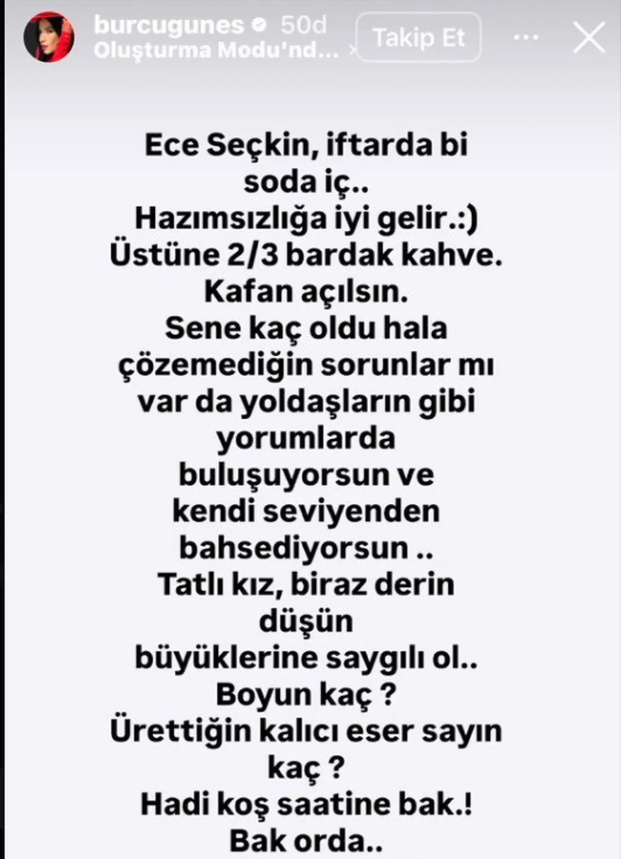 Burcu Güneş açtı ağzını yumdu gözünü! Demet Akalın’ı savunan Ece Seçkin ve İrem Derici'ye demediğini bırakmadı 