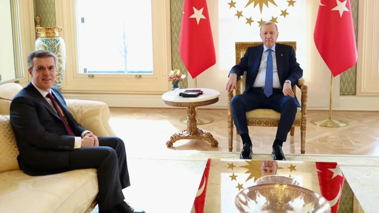 Cumhurbaşkanı Erdoğan Ahmet Mücahid Ören'i kabul etti