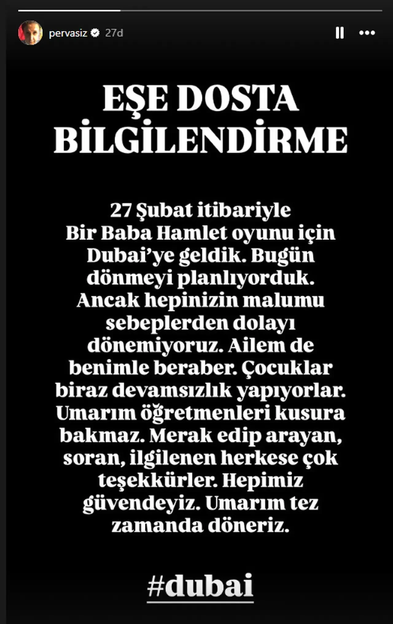 Dubai'de mahsur kalan İlker Ayrık ile Şevket Çoruh'tan haber var