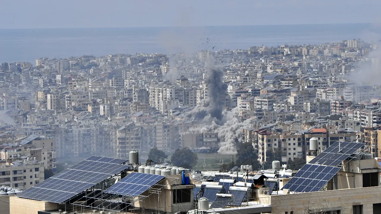 İsrail önce tahliye dedi sonra vurdu! Lübnan'ın başkenti Beyrut'a hava saldırısı