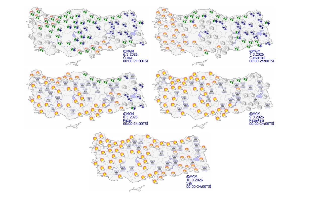Meteoroloji 26 kenti uyardı! Kuvvetli kar yağışı geliyor