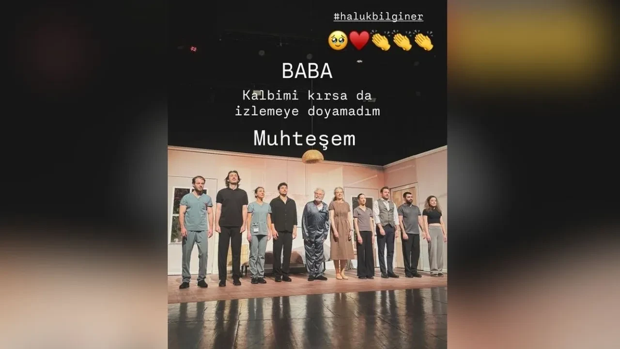 Sinem Kobal'dan manidar Haluk Bilginer paylaşımı! "Kalbimi kırsa da..."