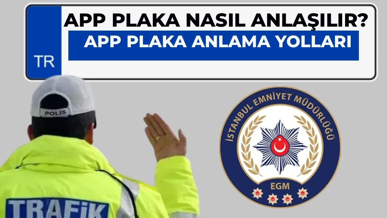 APP plaka olduğu nasıl anlaşılır, nedir? Şoförler odası APP plaka basıyor mu, plakalarda karekod (QR) zorunlu mu?