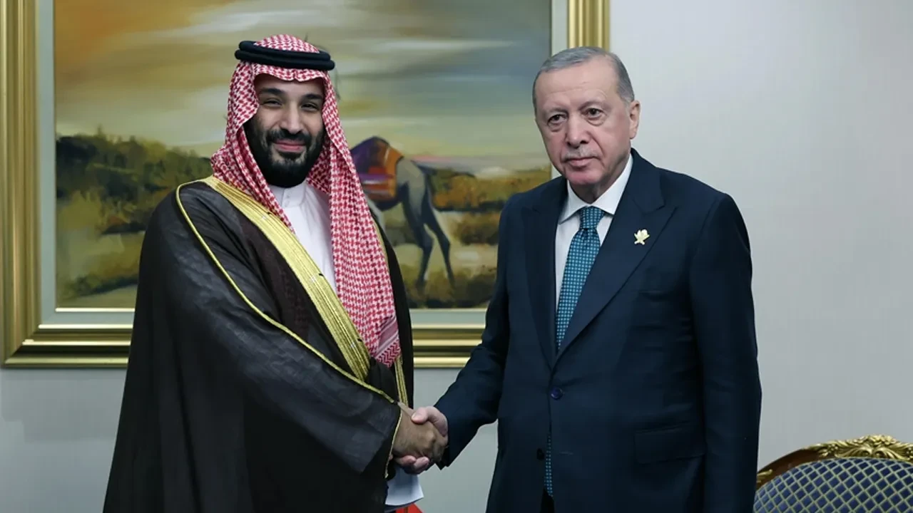 Cumhurbaşkanı Erdoğan Suudi Arabistan Veliaht Prensi Selman ile görüştü