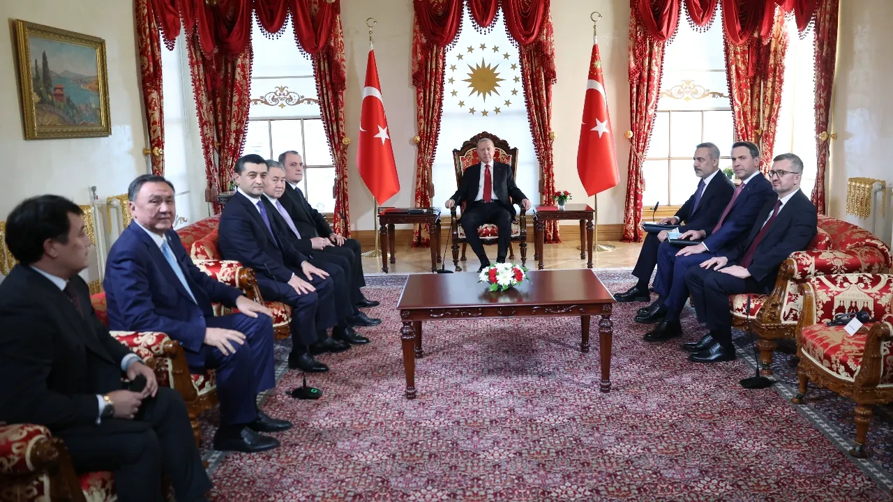 Cumhurbaşkanı Erdoğan Türk Devletleri Teşkilatı bakanlarını kabul etti