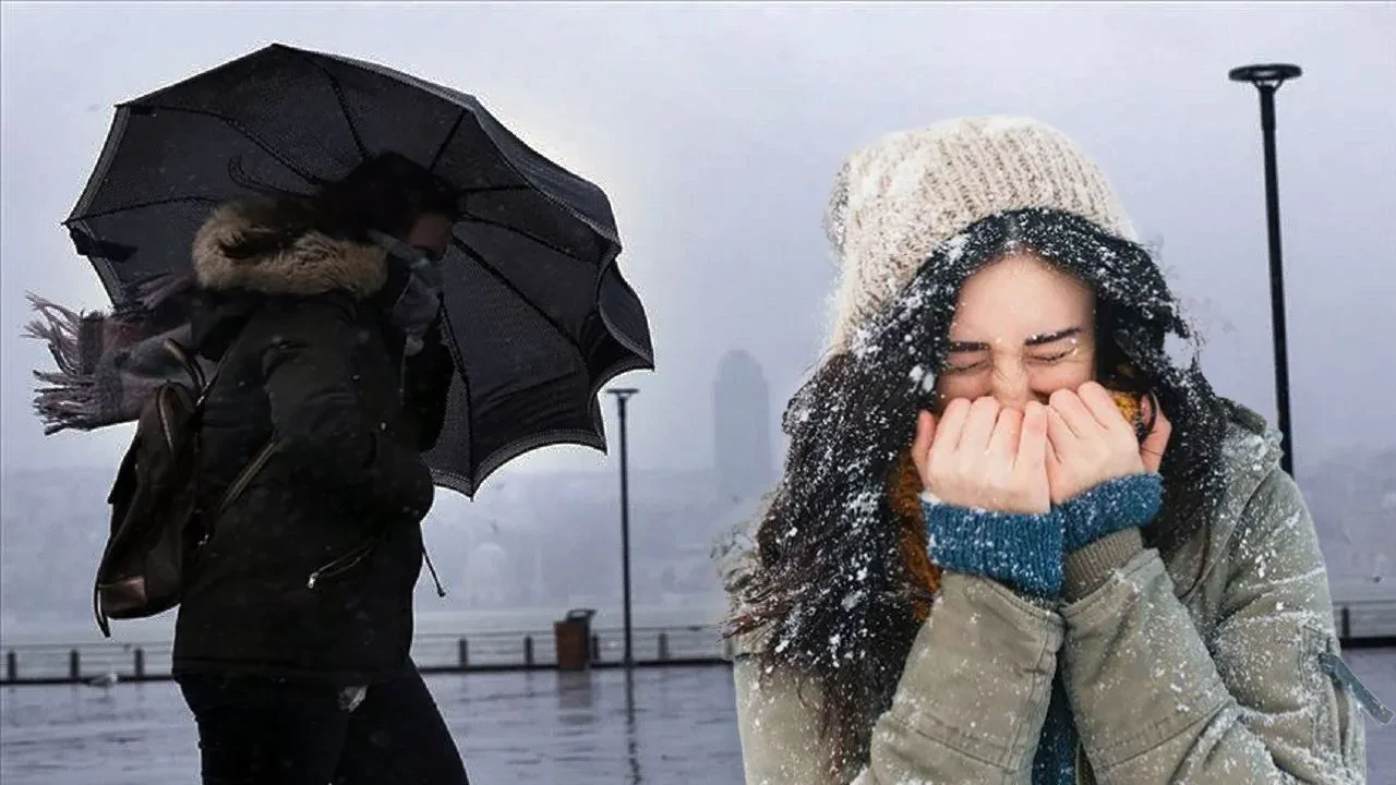 Hava sıcaklığı düşüyor! Meteoroloji kar ve sağanak beklenen illeri uyardı
