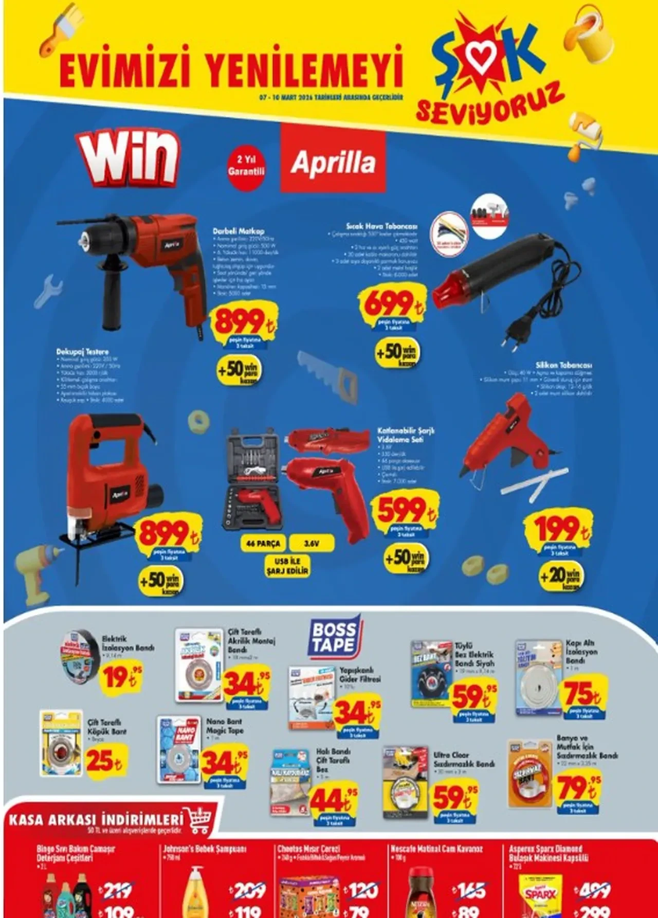 ŞOK 7-10 Mart aktüel kataloğu 2026 bugün satışta! Vans ayakkabı, yemek masası, sandalye, ayaklı masa ve beşik çeşitleri geliyor