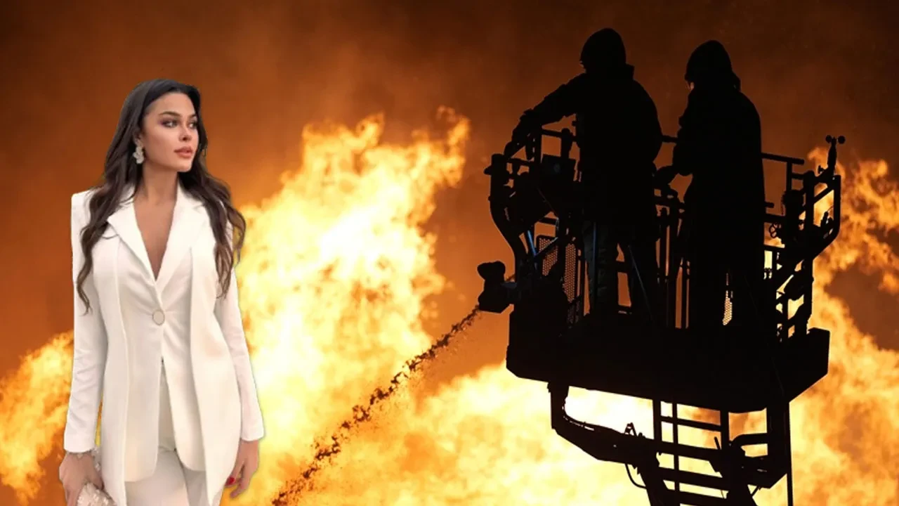 Aslıhan Karalar'ın evinde yangın: Her şey yandı, ünlü isim hastaneye kaldırıldı