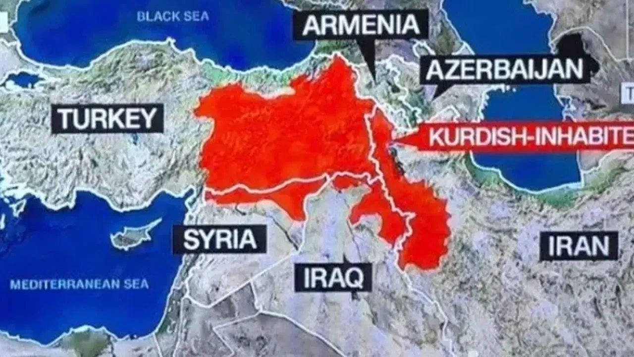 CNN’in bölücü haritasına Ankara’dan cevap: 