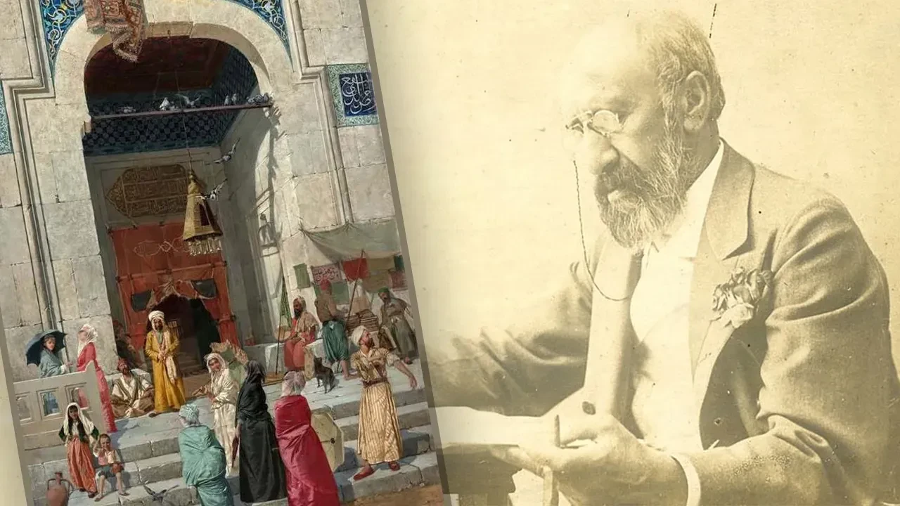 Osman Hamdi Bey'in "Cami Kapısında" tablosu açık artırmaya çıkıyor: Verilen teklif belli oldu