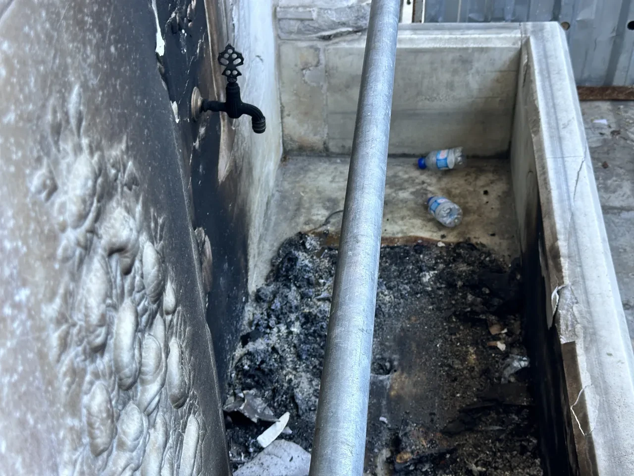 Tarihi Tophane Çeşmesi'ni yakan kişi belirlendi! Daha önce de yapmış