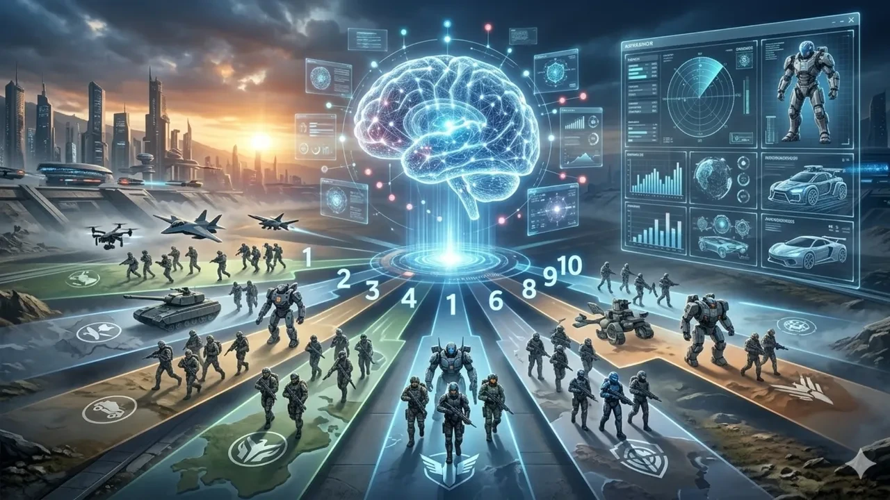 Yapay zekaya sorduk: İşte 2070 yılının en güçlü 10 ordusu! Türkiye bakın kaçıncı sırada