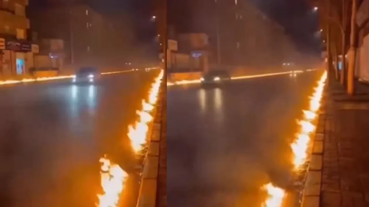 ABD ve İsrail petrol depolarını vurdu: İran'ı alevler sardı