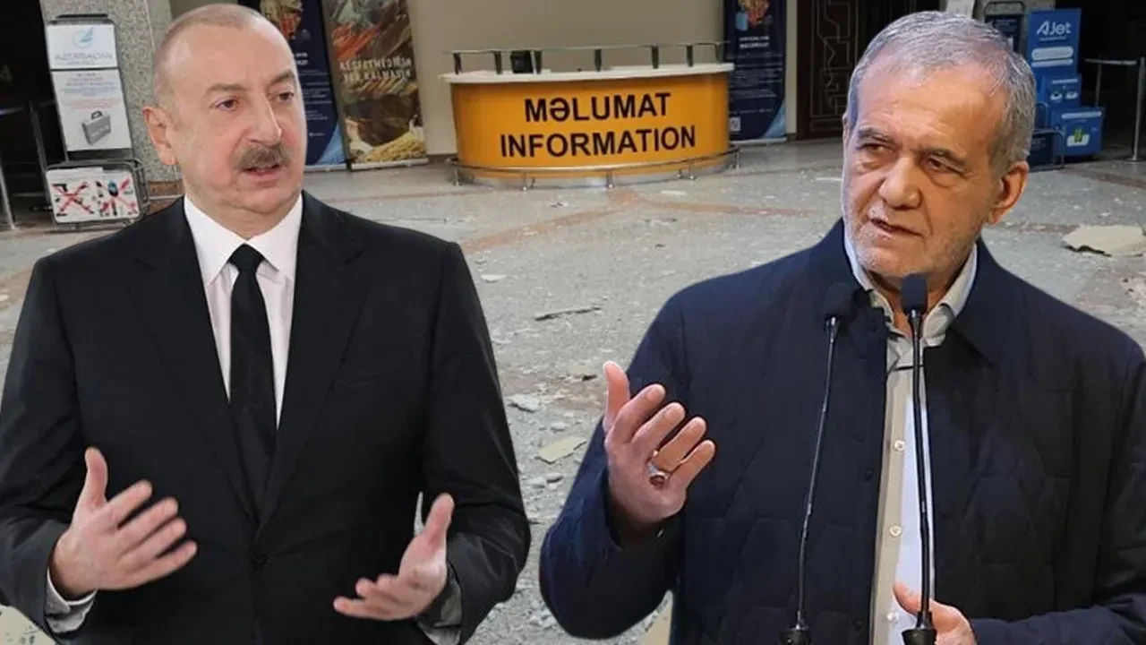 Azerbaycan'a İHA saldırısı sonrası İran Cumhurbaşkanı Pezeşkiyan'dan Aliyev'e telefon