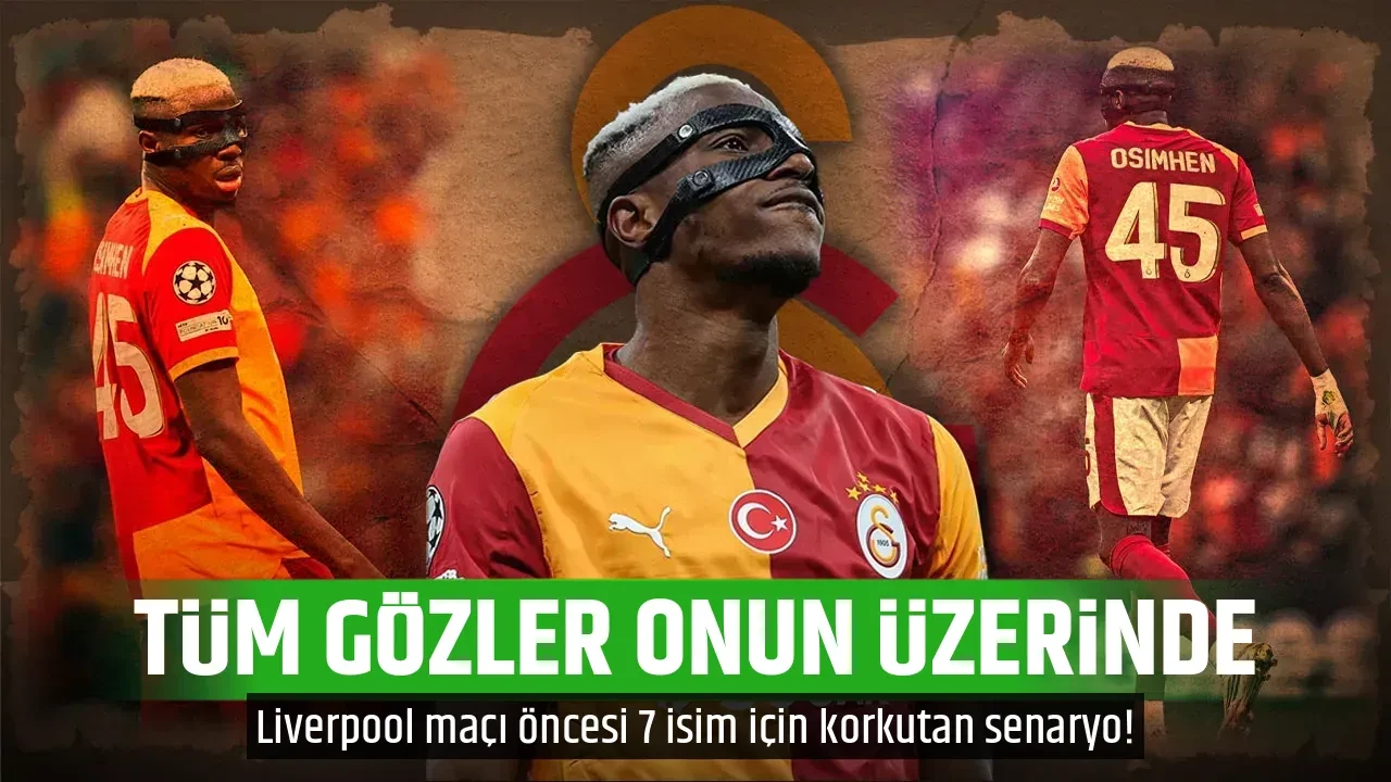 TÜM GÖZLER ONUN ÜZERİNDE